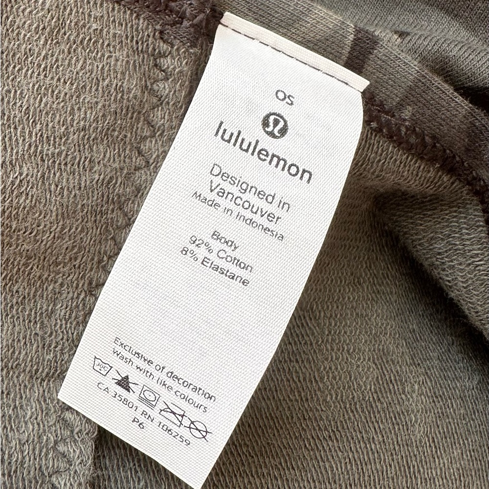 Lululemon Vinyasa MULTIways Camo Scarf